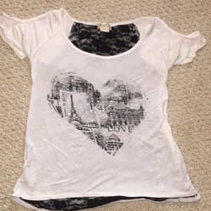 Women’s shirt. Lace back